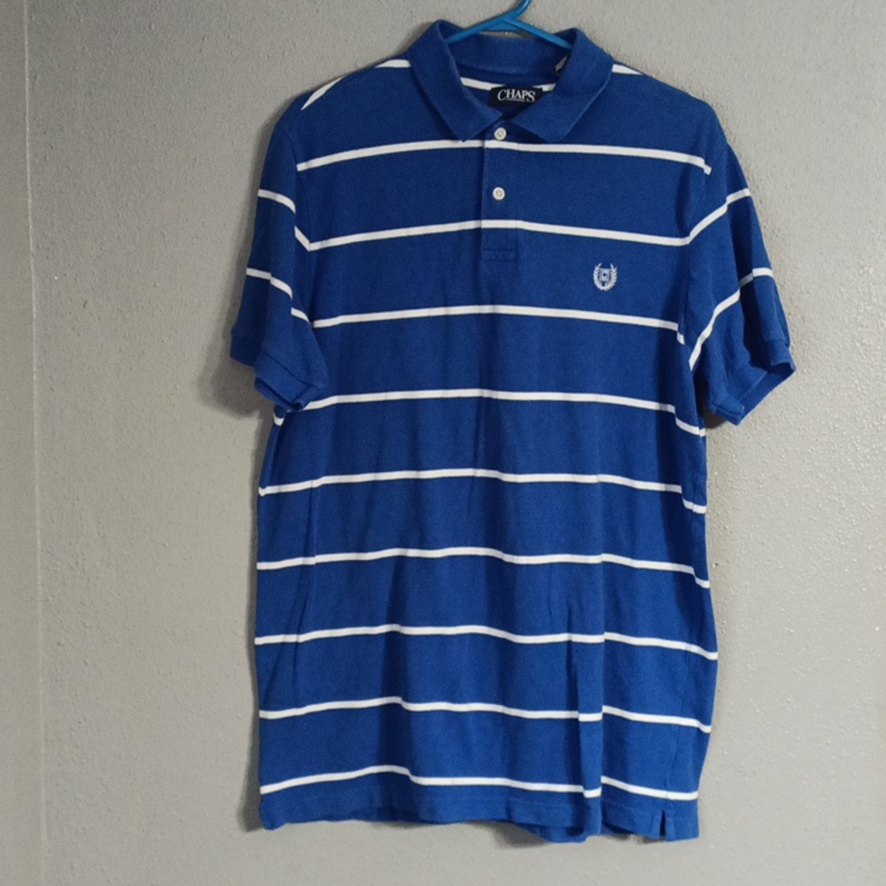 Chaps Polo Shirt Size Large